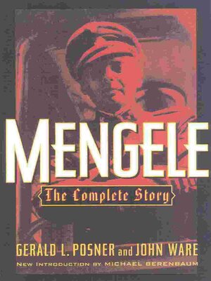 cover image of Mengele